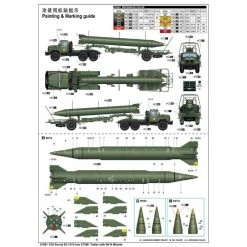 01081 | Trumpeter 1/35 Soviet Zil-131V Tow 2T3M1 Trailer With 8K14 Missile Scaled Plastic Model Kit -Trumpeter Sales Shop TRU 01081 02 1200x800 1