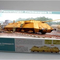 01516 | Trumpeter 1/35 German Panzerjager Triebwagen 51 Armoured Train Scaled Plastic Model Kit -Trumpeter Sales Shop TRU 01516 52 1200x800 1