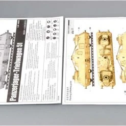 01516 | Trumpeter 1/35 German Panzerjager Triebwagen 51 Armoured Train Scaled Plastic Model Kit -Trumpeter Sales Shop TRU 01516 53 1200x800 1