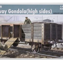 01517 | Trumpeter 1/35 German Railway Gondola (High Sides) Scaled Plastic Model Kit