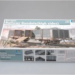 01517 | Trumpeter 1/35 German Railway Gondola (High Sides) Scaled Plastic Model Kit -Trumpeter Sales Shop TRU 01517 60 1200x800 1