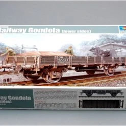 01518 | Trumpeter 1/35 German Railway Gondola (Lower Sides) Scaled Plastic Model Kit -Trumpeter Sales Shop TRU 01518 52 1200x800 1