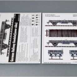 01518 | Trumpeter 1/35 German Railway Gondola (Lower Sides) Scaled Plastic Model Kit -Trumpeter Sales Shop TRU 01518 53 1200x800 1
