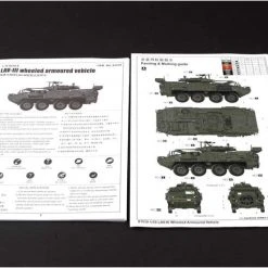 01519 | Trumpeter 1/35 LAV-III Armoured Vehicle Scaled Plastic Model Kit -Trumpeter Sales Shop TRU 01519 54 1200x800 1