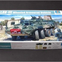 01519 | Trumpeter 1/35 LAV-III Armoured Vehicle Scaled Plastic Model Kit -Trumpeter Sales Shop TRU 01519 59 1200x800 1