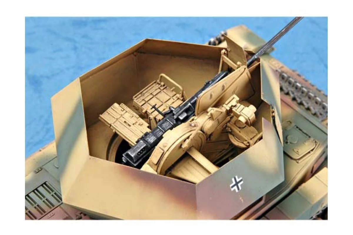 01520 | Trumpeter 1/35 German 43 Flakpanzer IV Ostwind Self-Propelled Anti-Aircraft Gun Scaled Plastic Model Kit 17 01520 | Trumpeter 1/35 German 43 Flakpanzer IV Ostwind Self-Propelled Anti-Aircraft Gun Scaled Plastic Model Kit - Image 15