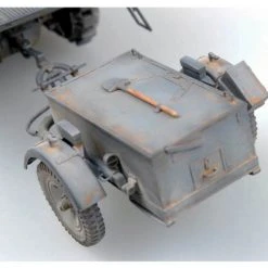 01523 | Trumpeter 1/35 German Half-Track W/ 20mm Flakvierling (Sd.Kfz7/1) & W/ Sd.Anhanger 51 Scaled Plastic Model Kit -Trumpeter Sales Shop TRU 01523 20 1200x800 1