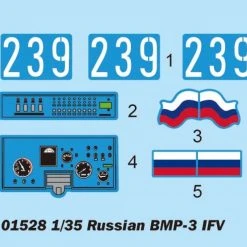 01528 | Trumpeter 1/35 Russian BMP-3 Infantry Fighting Tank Scaled Plastic Model Kit -Trumpeter Sales Shop TRU 01528 52 1200x800 1