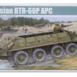 01542 | Trumpeter 1/35 Russian BTR-60P Upgraded Armoured Personnel Carrier Vehicle Scaled Plastic Model Kit
