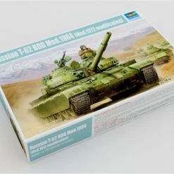 01554 | Trumpeter 1/35 Russian 1984 (1972 Modification) T-62 BDD Tank Scaled Plastic Model Kit -Trumpeter Sales Shop TRU 01554 52 1200x800 1