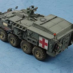 01559 | Trumpeter 1/35 M1133 Stryker Medical Evacuation Vehicle Scaled Plastic Model Kit -Trumpeter Sales Shop TRU 01559 64 1200x800 1