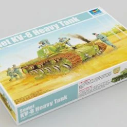 01565 | Trumpeter 1/35 Soviet KV-8 Heavy Tank Scaled Plastic Model Kit -Trumpeter Sales Shop TRU 01565 52 1200x800 1