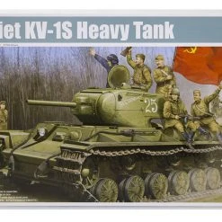 01566 | Trumpeter 1/35 Soviet KV-1S Heavy Tank Scaled Plastic Model Kit