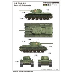 01567 | Trumpeter 1/35 Soviet KV-1S/85 Heavy Tank Scaled Plastic Model Kit 25 01567 | Trumpeter 1/35 Soviet KV-1S/85 Heavy Tank Scaled Plastic Model Kit -Trumpeter Sales Shop TRU 01567 12 1200x800 1