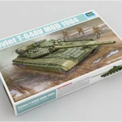 01580 | Trumpeter 1/35 Soviet 1984 T-64AV Tank Scaled Plastic Model Kit -Trumpeter Sales Shop TRU 01580 53 1200x800 1