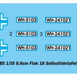 01585 | Trumpeter 1/35 German 8.8cm Flak 18 Selbstfahrlafette Half-Track Self-Propelled Gun Scaled Plastic Model Kit -Trumpeter Sales Shop TRU 01585 52 1200x800 1