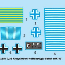 01587 | Trumpeter 1/35 German Krupp/Adrelt Waffentrager 88mm Pak-43 Self-Propelled Gun Scaled Plastic Model Kit -Trumpeter Sales Shop TRU 01587 53 1200x800 1
