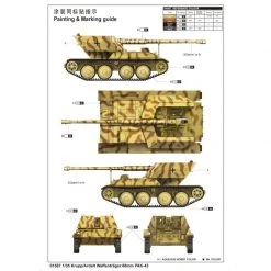 01587 | Trumpeter 1/35 German Krupp/Adrelt Waffentrager 88mm Pak-43 Self-Propelled Gun Scaled Plastic Model Kit -Trumpeter Sales Shop TRU 01587 54 1200x800 1