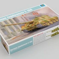 01596 | Trumpeter 1/35 German Jagdpanzer E-100 Self-Propelled Gun Scaled Plastic Model Kit -Trumpeter Sales Shop TRU 01596 53 1200x800 1