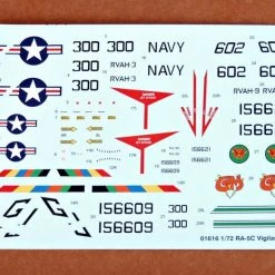 01616 | Trumpeter 1/72 RA-5C Vigilante Jet Scaled Plastic Model Kit -Trumpeter Sales Shop TRU 01616 53 1200x800 1