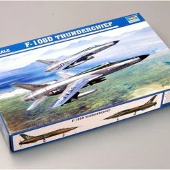 01617 | Trumpeter 1/72 F105D Thunderchief Bomber/Fighter Jet Scaled Plastic Model Kit -Trumpeter Sales Shop TRU 01617 52 1200x800 1