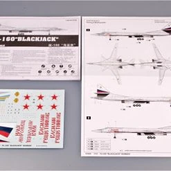 01620 | Trumpeter 1/72 TU-160 Blackjack Bomber Jet Scaled Plastic Model Kit -Trumpeter Sales Shop TRU 01620 54 1200x800 1