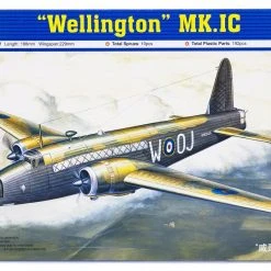 01626 | Trumpeter 1/72 British Wellington Mk.IC Bomber Scaled Plastic Model Kit
