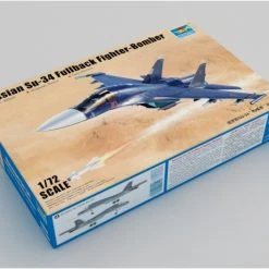 01652 | Trumpeter 1/72 Russian Su-34 Fullback Bomber/Fighter Jet Scaled Plastic Model Kit -Trumpeter Sales Shop TRU 01652 52 1200x800 1