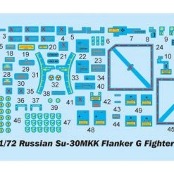 01659 | Trumpeter 1/72 Russian Su-30MKK Flanker G Fighter Jet Scaled Plastic Model Kit -Trumpeter Sales Shop TRU 01659 56 1200x800 1