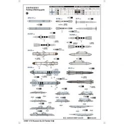 01667 | Trumpeter 1/72 Russian Su-33 Flanker D Fighter Jet Scaled Plastic Model Kit -Trumpeter Sales Shop TRU 01667 54 1200x800 1