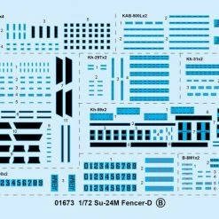 01673 | Trumpeter 1/72 Su-24M Fencer-D Jet Scaled Plastic Model Kit -Trumpeter Sales Shop TRU 01673 52 1200x800 1