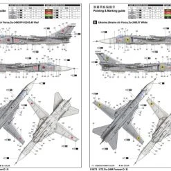 01673 | Trumpeter 1/72 Su-24M Fencer-D Jet Scaled Plastic Model Kit -Trumpeter Sales Shop TRU 01673 55 1200x800 1