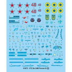 01673 | Trumpeter 1/72 Su-24M Fencer-D Jet Scaled Plastic Model Kit -Trumpeter Sales Shop TRU 01673 62 1200x800 1