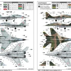 01677 | Trumpeter 1/72 MiG-29UB Fulcrum (Izdeliye 9.5) Fighter Jet Scaled Plastic Model Kit -Trumpeter Sales Shop TRU 01677 54 1200x800 1