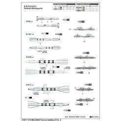 01677 | Trumpeter 1/72 MiG-29UB Fulcrum (Izdeliye 9.5) Fighter Jet Scaled Plastic Model Kit -Trumpeter Sales Shop TRU 01677 55 1200x800 1