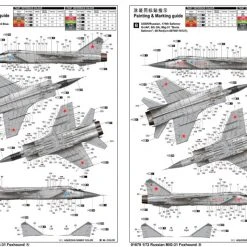01679 | Trumpeter 1/72 Russian MiG-31 Foxhound Fighter Jet Scaled Plastic Model Kit -Trumpeter Sales Shop TRU 01679 56 1200x800 1