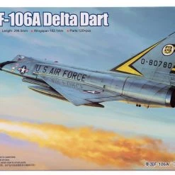 01682 | Trumpeter 1/72 F-106A Delta Dart Fighter Jet Scaled Plastic Model Kit