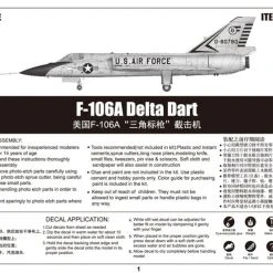 01682 | Trumpeter 1/72 F-106A Delta Dart Fighter Jet Scaled Plastic Model Kit -Trumpeter Sales Shop TRU 01682 52 1200x800 1