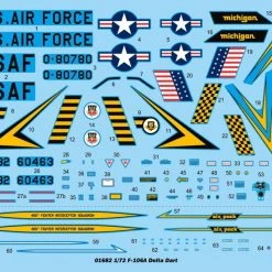 01682 | Trumpeter 1/72 F-106A Delta Dart Fighter Jet Scaled Plastic Model Kit -Trumpeter Sales Shop TRU 01682 54 1200x800 1