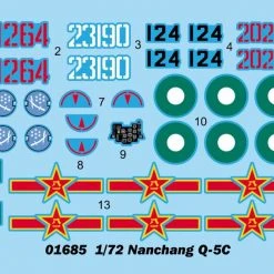 01685 | Trumpeter 1/72 Nanchang Q-5C Jet Scaled Plastic Model Kit -Trumpeter Sales Shop TRU 01685 55 1200x800 1