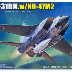 01697 | Trumpeter 1/72 Russian MiG-31BM W/KH-47M2 Fighter Jet Scaled Plastic Model Kit