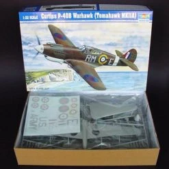 02228 | Trumpeter 1/32 Curtiss P-40B Warhawk Tomahawk Mk. II A Fighter Scaled Plastic Model Kit -Trumpeter Sales Shop TRU 02228 55 1200x800 1