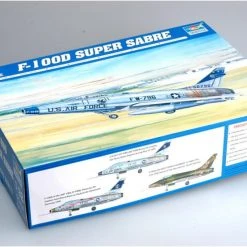 02232 | Trumpeter 1/32 North American F-100D Super Sabre Fighter Jet Scaled Plastic Model Kit -Trumpeter Sales Shop TRU 02232 65 1200x800 1