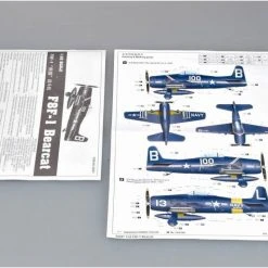 02247 | Trumpeter 1/32 F8F-1 Bearcat Fighter Scaled Plastic Model Kit -Trumpeter Sales Shop TRU 02247 57 1200x800 1