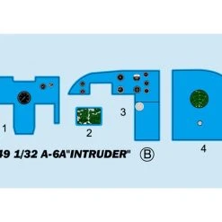 02249 | Trumpeter 1/32 A-6A Intruder Jet Scaled Plastic Model Kit -Trumpeter Sales Shop TRU 02249 53 1200x800 1