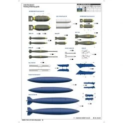 02252 | Trumpeter 1/32 A-1D AD-4 Skyraider Bomber Scaled Plastic Model Kit -Trumpeter Sales Shop TRU 02252 57 1200x800 1
