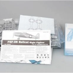 02258 | Trumpeter 1/32 F6F-3N Hellcat Night Fighter Scaled Plastic Model Kit -Trumpeter Sales Shop TRU 02258 53 1200x800 1