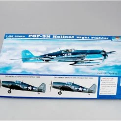 02258 | Trumpeter 1/32 F6F-3N Hellcat Night Fighter Scaled Plastic Model Kit -Trumpeter Sales Shop TRU 02258 55 1200x800 1