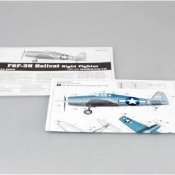 02258 | Trumpeter 1/32 F6F-3N Hellcat Night Fighter Scaled Plastic Model Kit -Trumpeter Sales Shop TRU 02258 59 1200x800 1