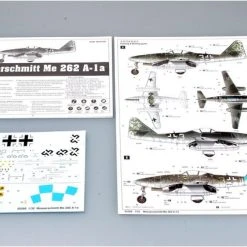 02260 | Trumpeter 1/32 Messerschmitt Me 262 A-1a W/ R4M Rockets Fighter Jet Scaled Plastic Model Kit -Trumpeter Sales Shop TRU 02260 13 1200x800 1